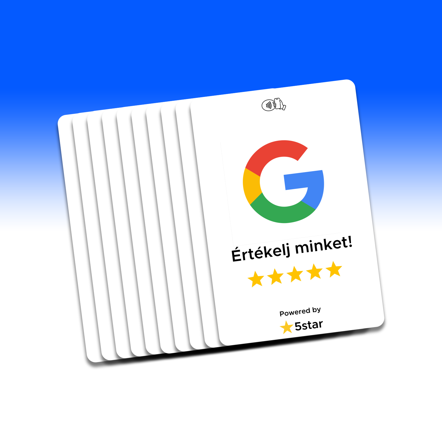 Google Értékelésgyűjtő Kártya