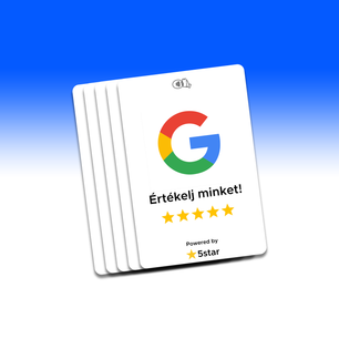 Google Értékelésgyűjtő Kártya