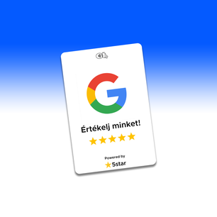 Google Értékelésgyűjtő Kártya